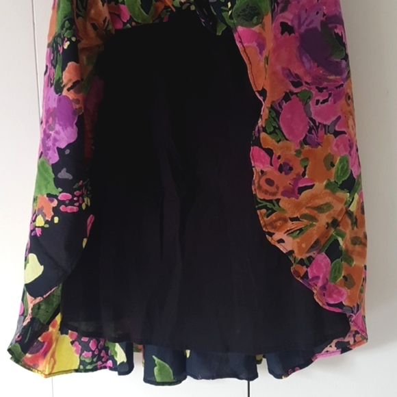 Uttam London Women’s Floral Empire Waist Dress w beaded details | EUC | Wedding - Picture 4 of 17